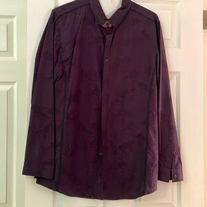 Mens INC slim fit dress shirt